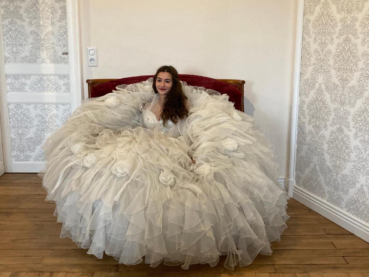 Hotel chambre romantique dans le château de la Bouchatte à Chazemais Extérieur photo