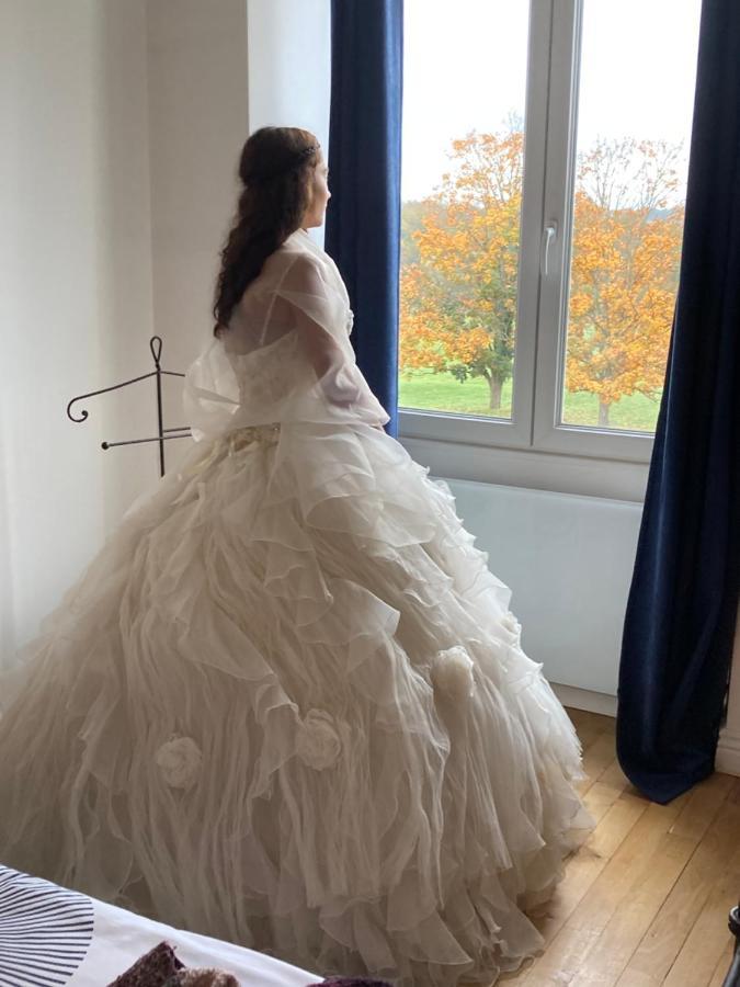 Hotel chambre romantique dans le château de la Bouchatte à Chazemais Extérieur photo