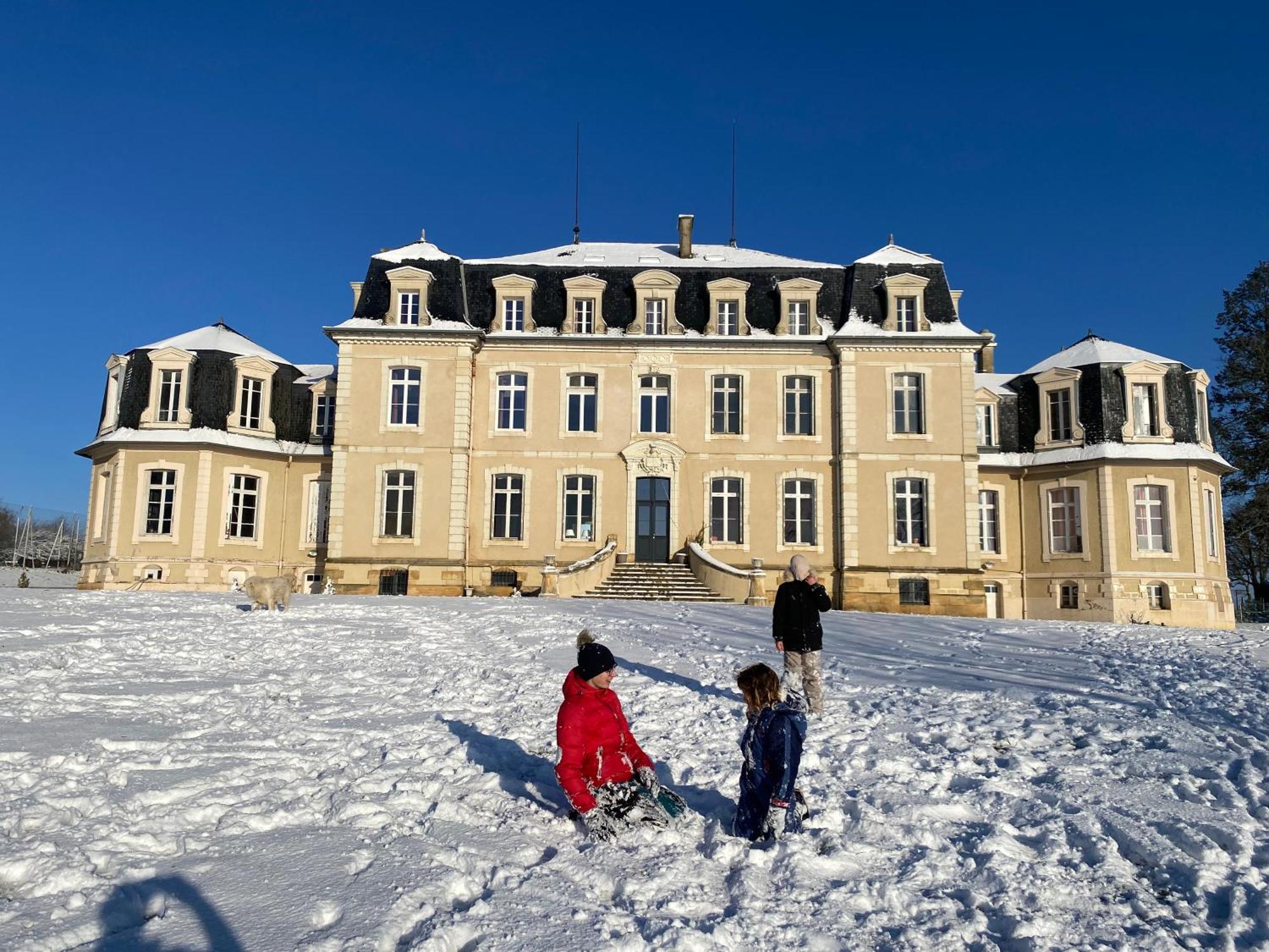 Hotel chambre romantique dans le château de la Bouchatte à Chazemais Extérieur photo